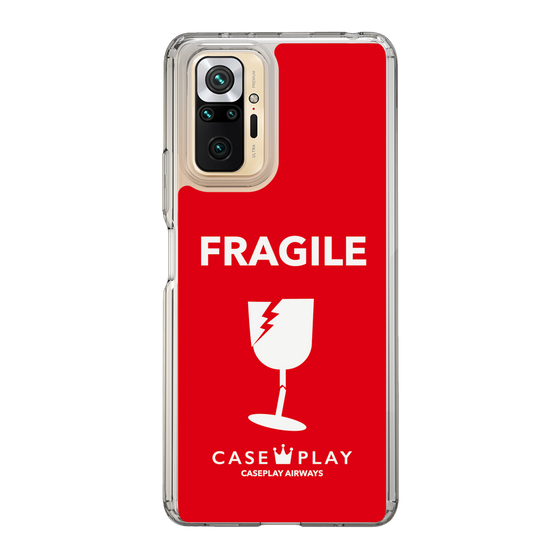 スリムプロテクションケース［ FRAGILE - Red ］