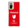 スリムプロテクションケース［ FRAGILE - Red ］
