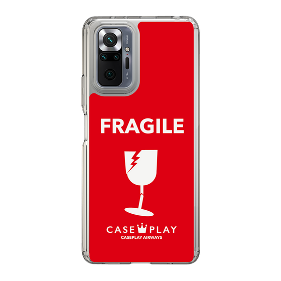 スリムプロテクションケース［ FRAGILE - Red ］