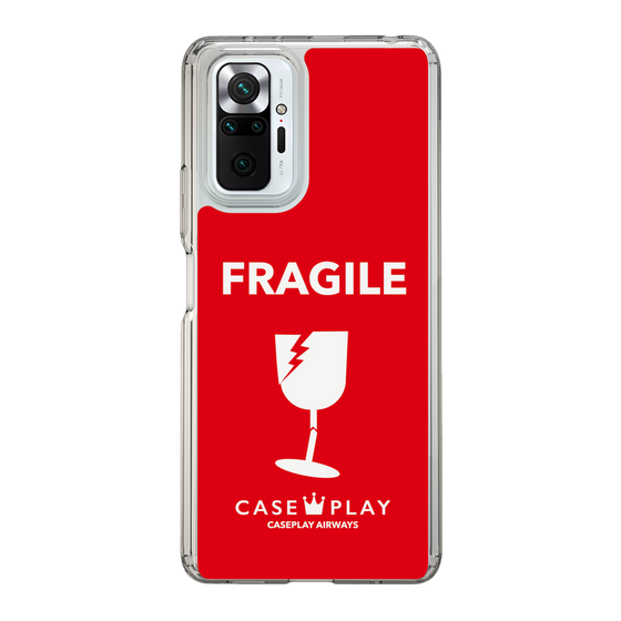 スリムプロテクションケース［ FRAGILE - Red ］
