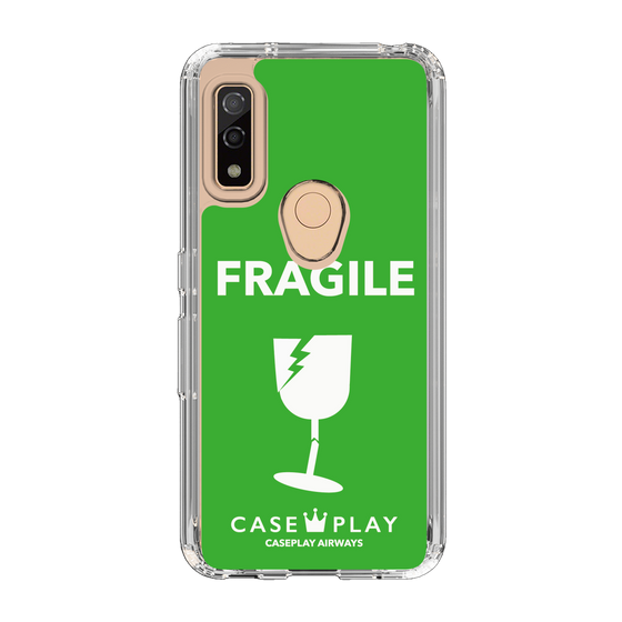 スリムプロテクションケース［ FRAGILE - Green ］