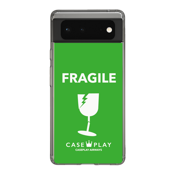 スリムプロテクションケース［ FRAGILE - Green ］
