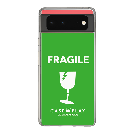 スリムプロテクションケース［ FRAGILE - Green ］