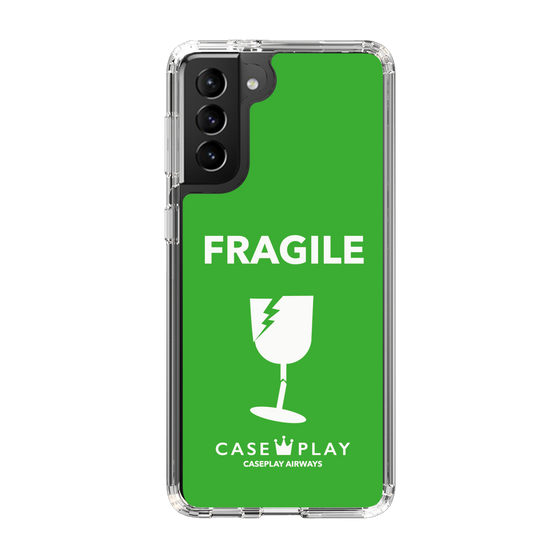 スリムプロテクションケース［ FRAGILE - Green ］
