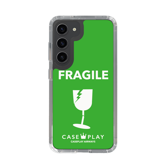 スリムプロテクションケース［ FRAGILE - Green ］