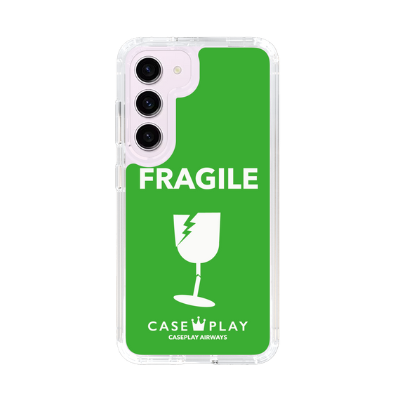 スリムプロテクションケース［ FRAGILE - Green ］