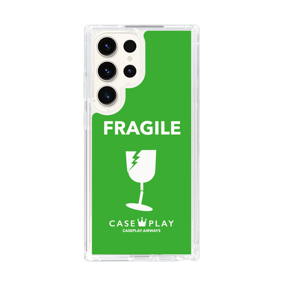 スリムプロテクションケース［ FRAGILE - Green ］