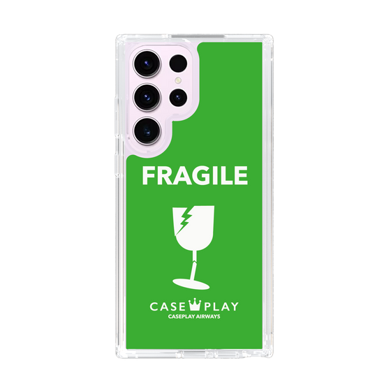 スリムプロテクションケース［ FRAGILE - Green ］