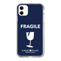 スリムプロテクションケース［ FRAGILE - Navy ］