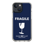 スリムプロテクションケース［ FRAGILE - Navy ］