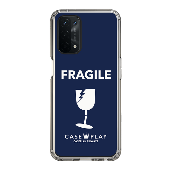 スリムプロテクションケース［ FRAGILE - Navy ］