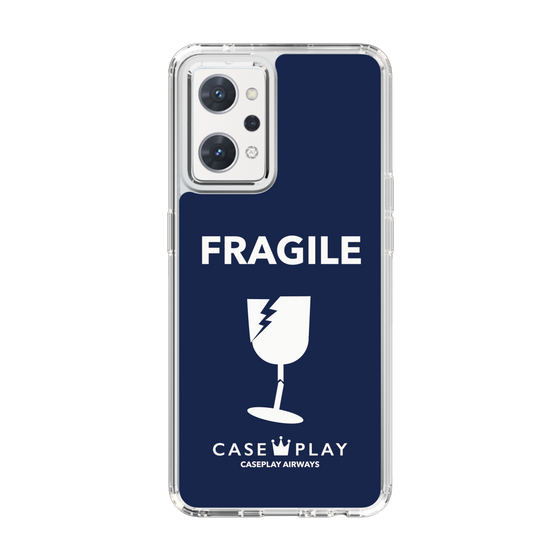 スリムプロテクションケース［ FRAGILE - Navy ］