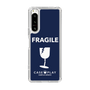 スリムプロテクションケース［ FRAGILE - Navy ］