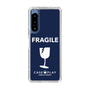 スリムプロテクションケース［ FRAGILE - Navy ］