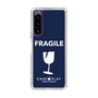 スリムプロテクションケース［ FRAGILE - Navy ］