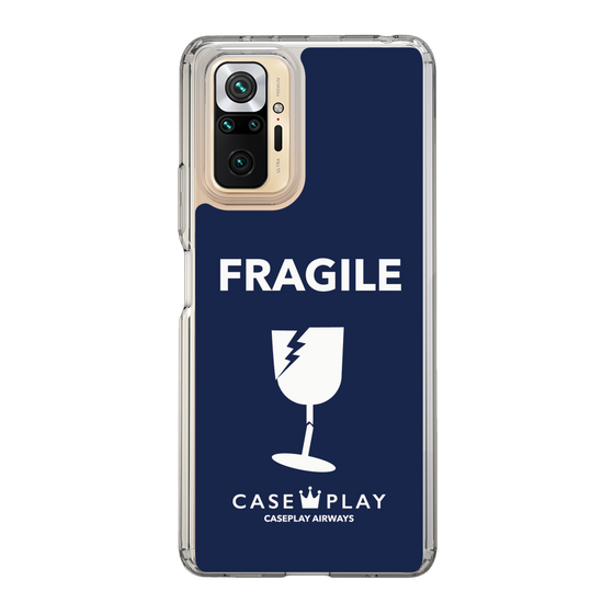 スリムプロテクションケース［ FRAGILE - Navy ］