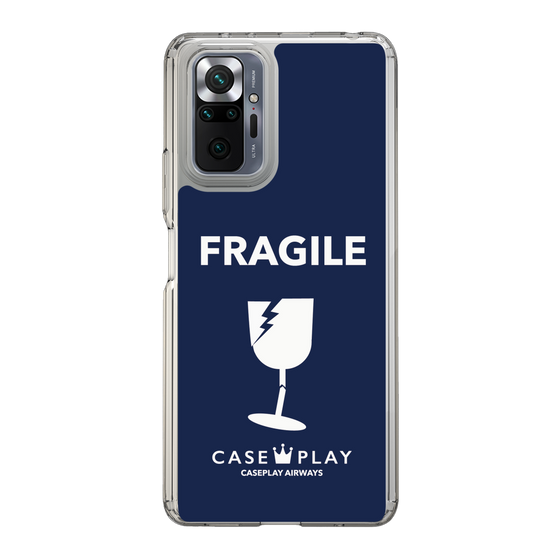 スリムプロテクションケース［ FRAGILE - Navy ］