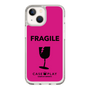 スリムプロテクションケース［ FRAGILE - Pink ］