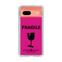 スリムプロテクションケース［ FRAGILE - Pink ］
