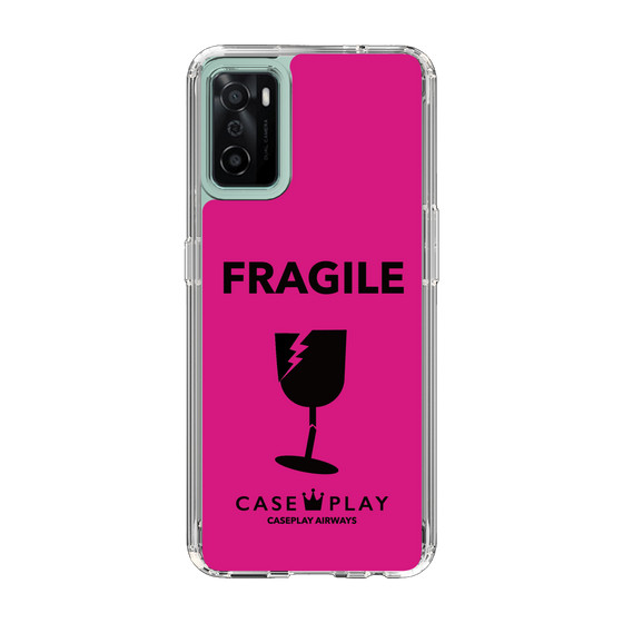 スリムプロテクションケース［ FRAGILE - Pink ］