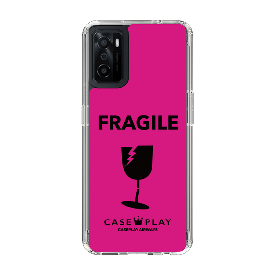 スリムプロテクションケース［ FRAGILE - Pink ］
