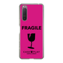 スリムプロテクションケース［ FRAGILE - Pink ］
