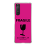 スリムプロテクションケース［ FRAGILE - Pink ］