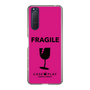 スリムプロテクションケース［ FRAGILE - Pink ］