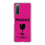 スリムプロテクションケース［ FRAGILE - Pink ］