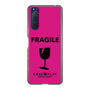 スリムプロテクションケース［ FRAGILE - Pink ］