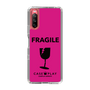 スリムプロテクションケース［ FRAGILE - Pink ］