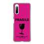 スリムプロテクションケース［ FRAGILE - Pink ］