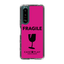 スリムプロテクションケース［ FRAGILE - Pink ］
