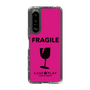 スリムプロテクションケース［ FRAGILE - Pink ］