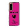 スリムプロテクションケース［ FRAGILE - Pink ］