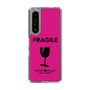 スリムプロテクションケース［ FRAGILE - Pink ］