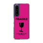 スリムプロテクションケース［ FRAGILE - Pink ］