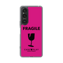 スリムプロテクションケース［ FRAGILE - Pink ］