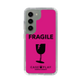スリムプロテクションケース［ FRAGILE - Pink ］