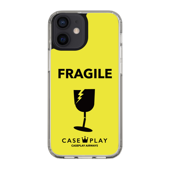 スリムプロテクションケース［ FRAGILE - Yellow ］