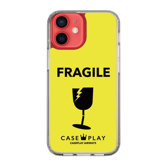スリムプロテクションケース［ FRAGILE - Yellow ］