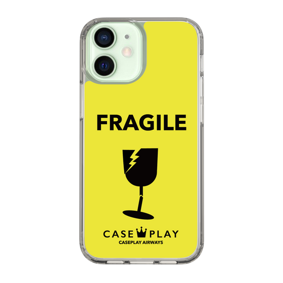 スリムプロテクションケース［ FRAGILE - Yellow ］