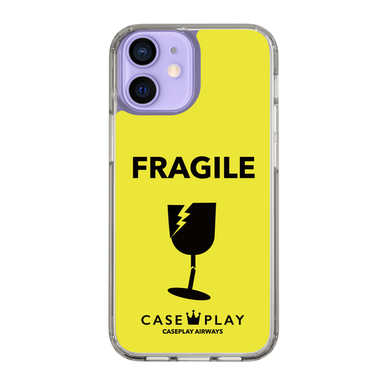 スリムプロテクションケース［ FRAGILE - Yellow ］