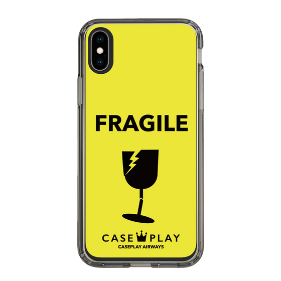 スリムプロテクションケース［ FRAGILE - Yellow ］