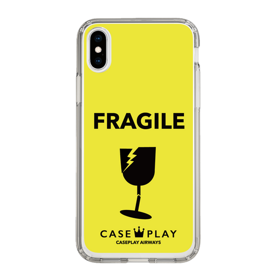 スリムプロテクションケース［ FRAGILE - Yellow ］