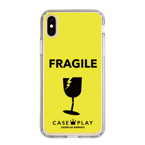 スリムプロテクションケース［ FRAGILE - Yellow ］