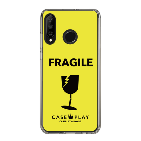 スリムプロテクションケース［ FRAGILE - Yellow ］