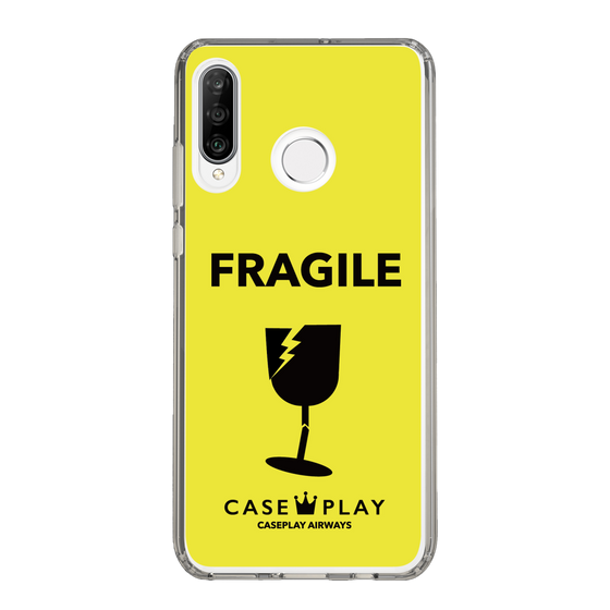 スリムプロテクションケース［ FRAGILE - Yellow ］