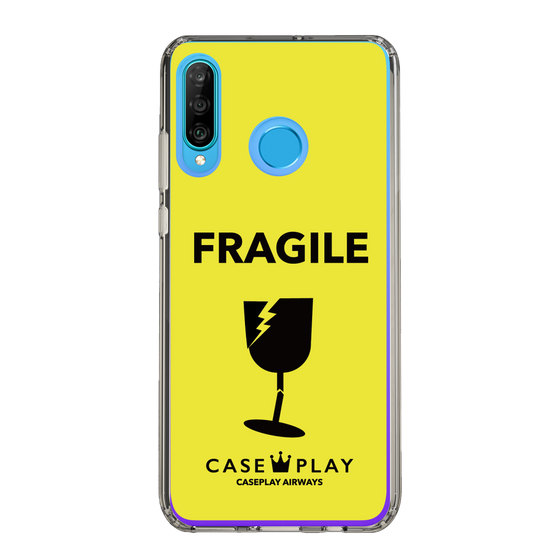 スリムプロテクションケース［ FRAGILE - Yellow ］