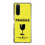 スリムプロテクションケース［ FRAGILE - Yellow ］